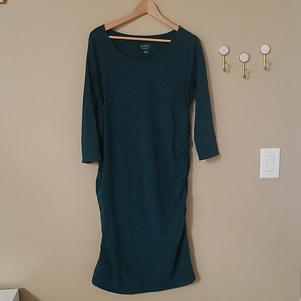 Isabel Maternity 3/4 sleeve tshirt dress